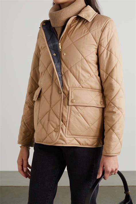 beige burberry jacket